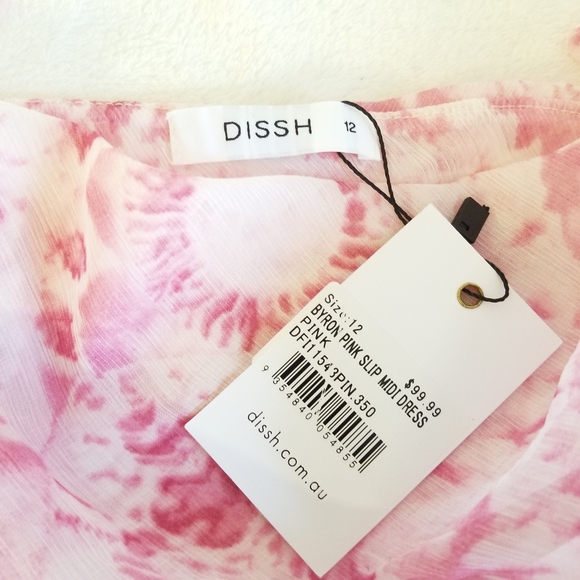 𝐷𝐼𝑆𝑆𝐻 𝐵𝑦𝑟𝑜𝑛 𝑃𝑖𝑛𝑘 𝑀𝑖𝑑𝑖 𝑆𝑙𝑖𝑝 𝐷𝑟𝑒𝑠𝑠 𝐴𝑈 12/ 𝑈𝑆 8 - Picture 7 of 16